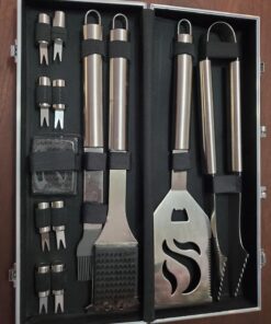 Cuisinart CGS-5014 Deluxe Grill Set, 14-Piece, Stainless Steel 18 71rNUGCIfML