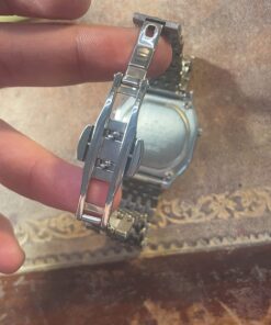 Casio Ladies Mid-Size Silver Tone Digital Retro Watch LA-680WA-7DF 28 71rOGWXdcwL