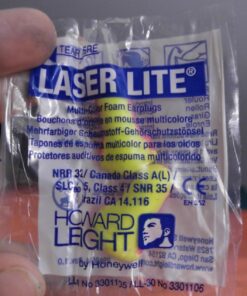 Howard Leight by Honeywell Laser Lite High Visibility Disposable Foam Earplugs, Pink/Yellow , 200-Pairs (LL-1) - 3301105 200 Pair 36 71rPDBnxEbL