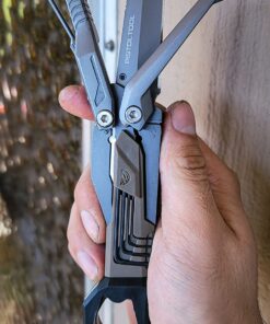 Real Avid Pistol Tool for Gun Maintenance | 19 in 1 Pistol Multitool & Handgun Utility Tool for Striker Fired & 1911 Platforms, Includes 1911 Bushing Wrench, Tanto Knife & Laser Sights Adjusters 50 71rPj4xhUuL 2