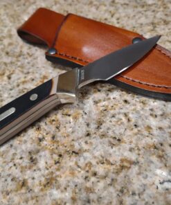 Old Timer 156OT Lil Finger 6.6in High Carbon S.S. Full Tang Fixed Blade Knife with 2.5in Drop Point and Sawcut Handle for Outdoor, Hunting and Camping 11 71rSODybwL