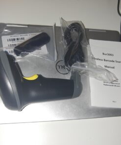 NADAMOO Wireless Barcode Scanner 328 Feet Transmission Distance USB Cordless 1D Laser Automatic Barcode Reader Handhold Bar Code Scanner with USB Receiver for Store, Supermarket, Warehouse Gray 35 71rTZt8TJYL