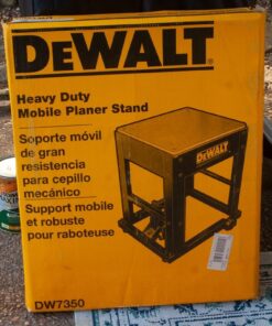 DEWALT Planer Stand with Integrated Mobile Base, 24” x 22” x 30” (DW7350) 63 71rTop3LmL