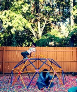 EASY OUTDOOR Space Dome Climber – Rust and UV Resistant Steel – 1000 lb. Capacity – for Kids Ages 3 to 9 49 71rU05ATadL