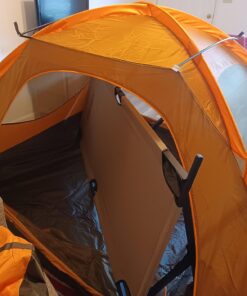 Coleman Trailhead II Camping Cot, Easy-to-Assemble Folding Cot Supports Campers up to 6ft 2in or 300lbs, Great for Camping, Lounging, & Elevated Sleeping Military Camping Cot 44 71rVgx5e1L