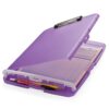 Officemate Slim Clipboard Storage Box, Purple (83305) (1 Clipboard) Translucent Purple 21 71rVhPtWenL