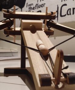 Abong Wooden Mini Medieval Desktop Warfare Model Kits to Build – Working Ballista – STEM Model Kits 9 71rVjbOls5L