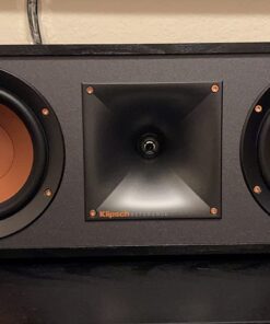 Klipsch R-52C Powerful Detailed Center Channel Home Speaker - Black Single 45 71rW7YLECYL