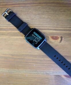 BARTON WATCH BANDS - Soft Silicone Quick Release Straps - Choose Color & Width - 16mm, 18mm, 20mm, 22mm, 24mm - Silky Soft Rubber Watch Bands Black 42 71rWvWIZtZL