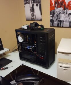 Phanteks Enthoo Pro Full Tower Chassis with Window Cases PH-ES614P_BK,Black Black 58 71rWzfWYneL