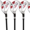 Senior Men’s Majek Golf All Hybrid Partial Set, which Includes: #7, 8, 9, PW +SW Senior Flex Right Handed New Utility “A” Flex Club 45 71rXaCCmpVL