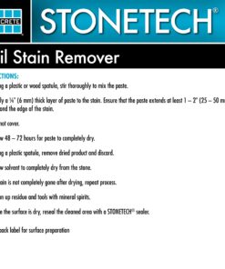 STONETECH Oil Stain Remover, Cleaner for Natural Stone, Grout, & Masonry, 1 Pint/16OZ (473ML) Can 25 71rY3fOzRvL 5