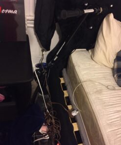 Razor E100 Glow Electric Scooter for Kids Age 8+, LED Light-Up Deck, 8" Air-filled Front Tire, Up to 40 Minutes Continuous Ride Time 30 71raHDz6E6L