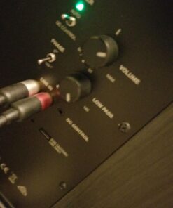 Polk Audio HTS 12 Powered Subwoofer with Power Port Technology | 12” Woofer, up to 400W Amp | For the Ultimate Home Theater Experience | Modern Sub that Fits in any Setting | Washed Black Walnut 33 71rbPs8FcCL