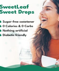 SweetLeaf Sweet Drops Liquid Stevia Sweetener, Stevia Clear, 4 oz 4 Fl Oz (Pack of 1) 21 71rbbWzgqJL