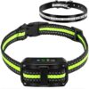 PetYeah Dog Bark Collar-5 Adjustable Sensitivity and Intensity Levels-Dual Anti-Barking Modes-Rechargeable/Rainproof/Reflective -No Barking Control Dog Shock Collar for Small Medium Large Dog 40 71rcCG25TRL