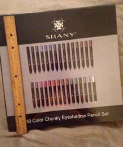 SHANY Chunky Eyeshadow Pencils Lip Liner, Eyeliner, Eye Pencils - Multi-Use Chunky Pencils for Eye Shadow, Lip Makeup, Lipstick with Vitamin E and Aloe Vera - Premium Packaging - Set of 30 Colors 57 71rcJH54lBL