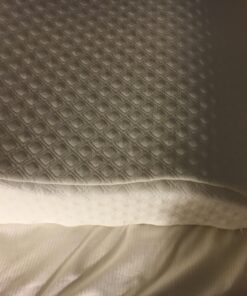 Aeris Wedge Pillow for Sleeping -Post Surgery Pillow -Unique Curved Design -Memory Foam- Incline Pillow for Elevation,Pregnancy,Reading Snoring,Back & Knee Support,Breathing –,Washable Cover 25"x25"x8.5" 38 71rcYin61iL