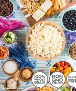 Jolly Time Premium Flavored Microwave Popcorn, Gluten Free, Gourmet Bulk Box, 24 Count (Healthy Pop - Butter & Sea Salt, 3 Ounce (Pack of 24)) 11 71rcmIFIGDL