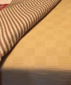 Utopia Bedding 100% Cotton Blanket (Queen Size - 90x90 Inches) 350GSM Lightweight Thermal Blanket, Soft Breathable Blanket for All Seasons (Tan) Tan Queen 22 71rd kcLLFL