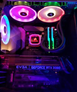 Fractal Design Meshify C - Compact Mid Tower Computer Case - Airflow/Cooling - 2X Fans Included - PSU Shroud - Modular Interior - Water-Cooling Ready - USB3.0 - Tempered Glass Side Panel - White TG 73 71rfQYo7GhL