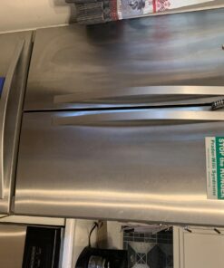 Refrigerator Door Lock Kit - NO PADLOCK (Black&Stainless) Black&Stainless 15 71rfkhJTzZL