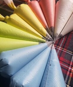 DLOnline 200 Pcs Disposable Cream Pastry Bag Cake Icing Piping Decorating Tool Cupcake Decorating Piping Icing Bag (Red) Red 32 71rfsKplaFL