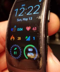 IQShield Screen Protector Compatible with Samsung Gear Fit2 (Gear Fit 2)(6-Pack) Anti-Bubble Clear TPU Film 34 71rg15NWtwL