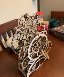ROKR 3D Wooden Mechanical Pendulum Clock Puzzle,Mechanical Gears Toy Building Set,Family Wooden Craft KIT Supplies-Best Birthday Gifts for Kids Adults to Build 20 71rh0eMFWKL