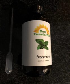 Sun Essential Oils 8oz - Peppermint Essential Oil - 8 Fluid Ounces 8 Fl Oz (Pack of 1) 26 71rhXJ V5VL