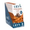 LILY'S Salted Caramel Milk Chocolate Style No Added Sugar, Sweets Bars, 2.8 oz (12 Count, 12 Boxes)
