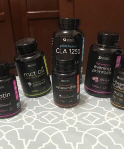 Sports Research Vegan Flaxseed Oil (1200mg) Herbal Supplement with Plant-Based ALA Omega 3 - Vegan Certified & Non-GMO Verified - Gluten, Soy & Carrageenan Free (180 Veggie Softgels) 23 71riLG08dFL