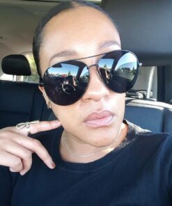 grinderPUNCH - Big XL Wide Frame Extra Large Aviator Sunglasses Oversized 148mm Black 62 Millimeters 30 71riV0WqsSL