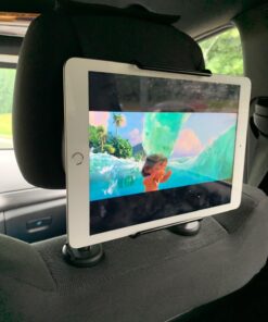 TFY Universal Car Headrest Mount, Fits 7-11 Inch Tablets - iPad, Samsung Galaxy Tab & Note, Adjustable Strap, Detachable, Portable, No Protruding Parts 53 71rjC1QPdtL 1