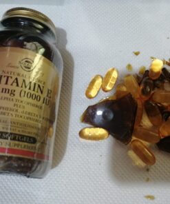 Solgar Vitamin E 670 mg (1000 IU), 100 Mixed Softgels - Natural Antioxidant, Skin & Immune System Support - Naturally-Sourced Vitamin E - Gluten /Dairy Free - 100 Servings 34 71rjWHMcZNL