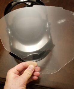 UVEX by Honeywell Bionic Face Shield with Clear Polycarbonate Visor (S8500) 83 71rmMoMLG8L