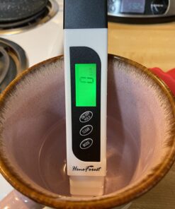 HoneForest Water Quality Tester, Accurate and Reliable, TDS Meter, EC Meter & Temperature Meter 3 in 1, 0-9990ppm, Ideal Water Test Meter for Drinking Water, Aquariums, etc. 46 71rmqhcUJvL