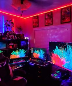 SAMSUNG 32" UR59 Series ViewFinity 4K UHD (3840x2160) Computer Monitor, Curved, HDMI, Display Port, 3-sided border-less, Eye Saver Mode LU32R590CWNXZA, Black 53 71rn1Jb0JsL