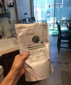 Micro Ingredients Sustainably US Grown, Organic Wheat Grass Powder (100% Whole-Leaf), 16 Ounce, Rich in Immune Vitamins, Fibers and Minerals, Support Digestion Function, Vegan Friendly 16 Ounce (Pack of 1) 41 71rnnQGYE5L