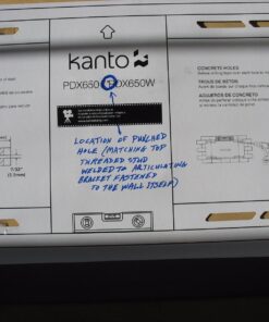 Kanto PDX650W Full Motion Articulating TV Wall Mount for 37-inch to 75-inch TVs | Low Profile with 22" Extension | Integrated Cable Management | Swivel and Tilt Capable | White 42 71rnxqPoKML