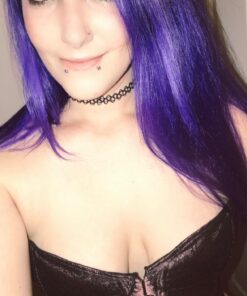 MANIC PANIC Ultra Violet Hair Color - Amplified - Semi Permanent Hair Dye - Cool Blue Toned Violet Color - Vegan, PPD & Ammonia Free - For Coloring Hair on Men & Women 26 71roHHY5VLL