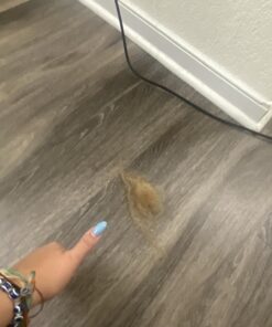 FURemover Original Indoor Pet Hair Rubber Broom with Carpet Rake and Squeegee, Black and Yellow FURemover Original Indoor Broom 50 71rpDN4OryL