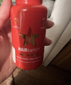 HAIRtamin Vegan Hair Vitamins for Faster Growth | All Natural Biotin Capsules to Support Healthy Hair, Skin and Nails | May Reduce Loss & Thinning | 30 Capsules 1 27 71rpcDAJScL 1