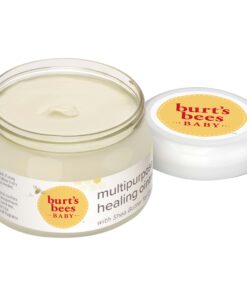 Burt's Bees Baby Diaper Balm, Multipurpose Healing Ointment Softens & Calms Dry Skin, Eczema Safe, with Shea Butter, Plant Based Formula, Pediatrician Tested, 7.5 Oz 7.5 Ounce (Pack of 1) 44 71rpxmK3CGL 1