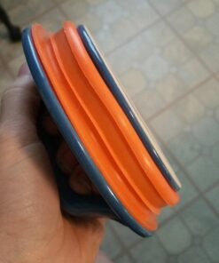 LOVFFEE Blue Ceramic Premium Coffee Container with Scoop. Hold 1 LB Whole Bean or Ground Bean. 15 71rqNZX7QHL