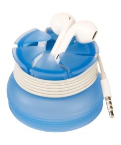Digital Innovations The Nest – Tangle-Free Earphone / Earbud Case, Durable and Compact Storage System, Blue Original 16 71rqf0gO uL