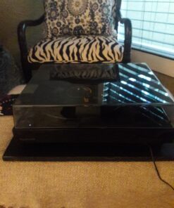 Fluance RT80 Classic High Fidelity Vinyl Turntable Record Player with Audio Technica AT91 Cartridge, Belt Drive, Built-in Preamp, Adjustable Counterweight, Solid Wood Plinth - Piano Black 43 71rr04PRFzL