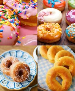 LoveS (2pcs) 6-Cavity Silicone Donut Baking Pan/Non-Stick Donut Mold, Dishwasher, Oven, Microwave, Freezer Safe 31 71rrGN6GAmL