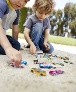 Hot Wheels Set of 20 Toy Cars & Trucks in 1:64 Scale, Collectible Vehicles (Styles May Vary) 20-Pack 29 71rriIMgD0L