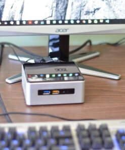 Intel NUC Kit NUC6i3SYH BOXNUC6I3SYH Silver/Black Tall (Space for 2.5” SATA HDD or SSD) 37 71rtMR5QoyL